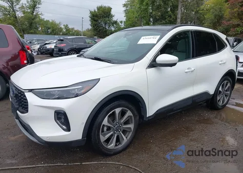 2023 Ford Escape Platinum из США, поврежденный, VIN 1FMCU9JAXPUA37441